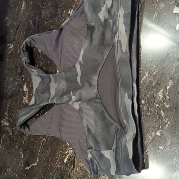 Athleta Girl Camo Racerback Sports Bra Size XL / 14 - Picture 4 of 6